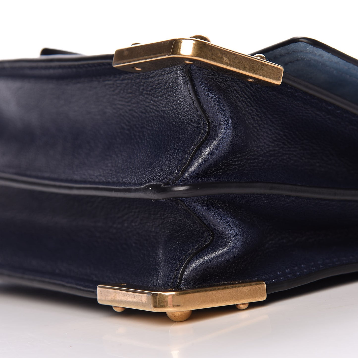 Glace Calf Soft Cahier Bag Baltico Astrale