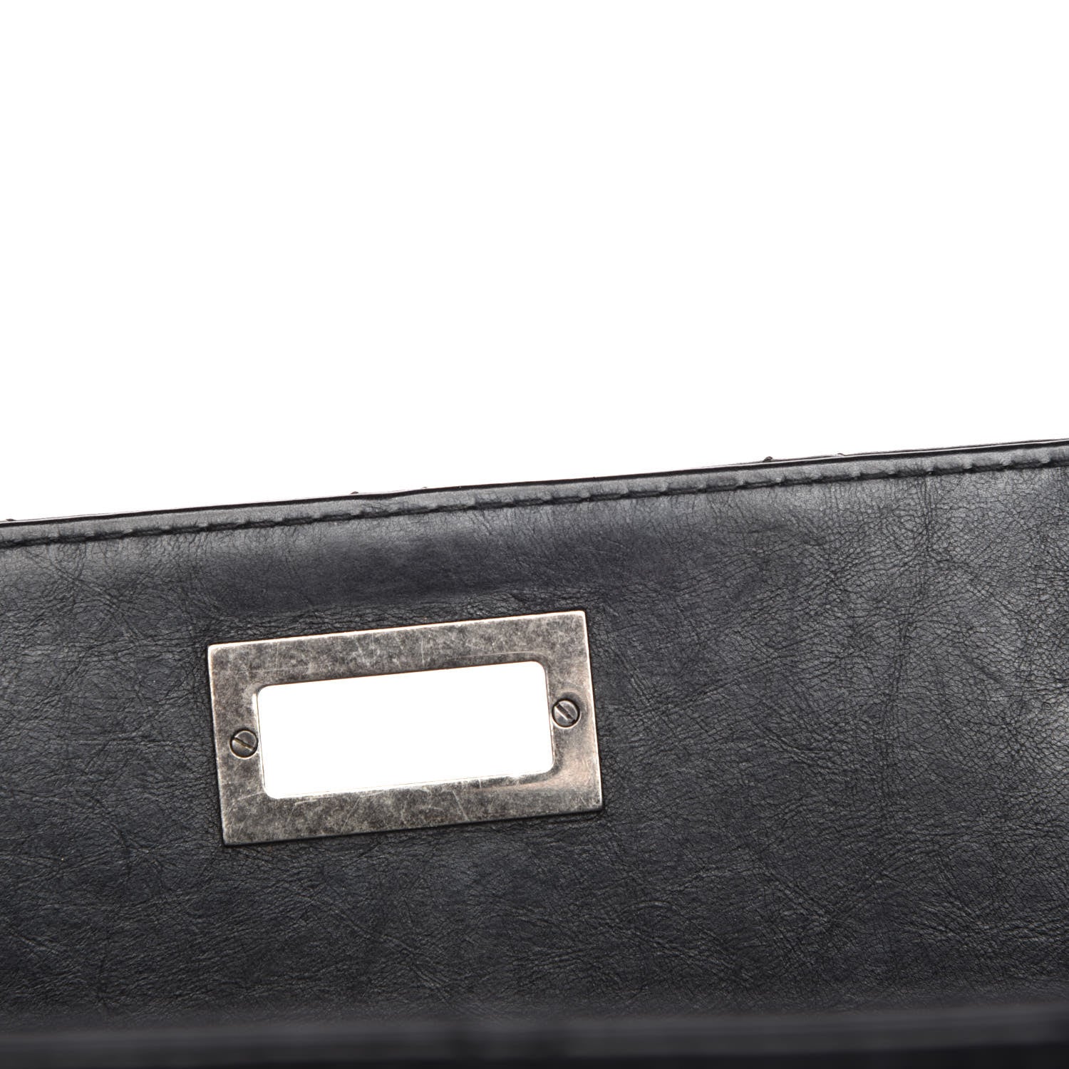 Chanel Aged Calfskin Reissue 2.55 Tote Black 10 of 11