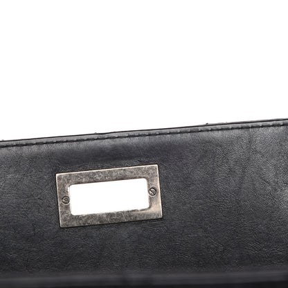 Chanel Aged Calfskin Reissue 2.55 Tote Black 10 of 11