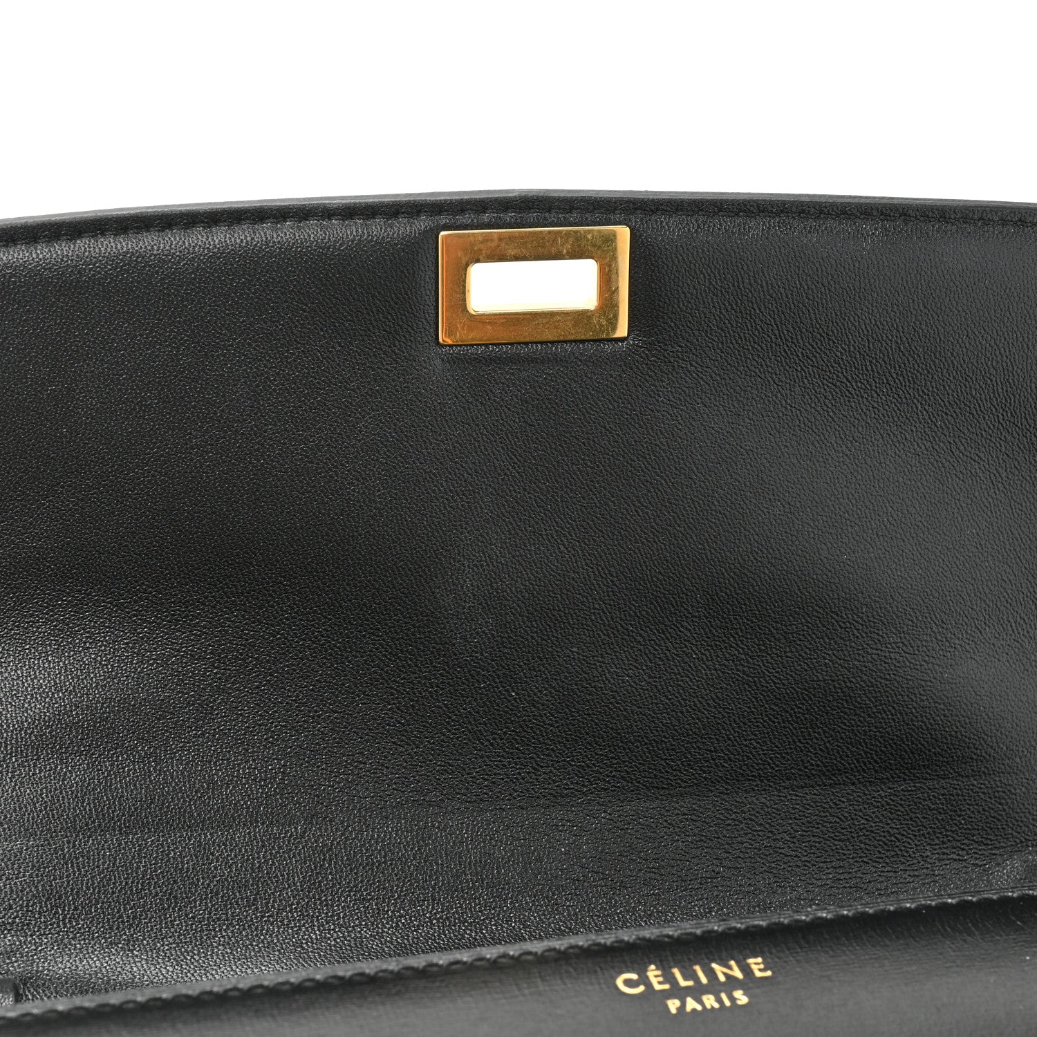 Celine Box Calfskin Medium Classic Box Flap Black 11 of 13