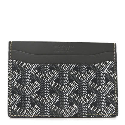 Goyard Goyardine Saint Sulpice Card Holder Grey 1 of 7