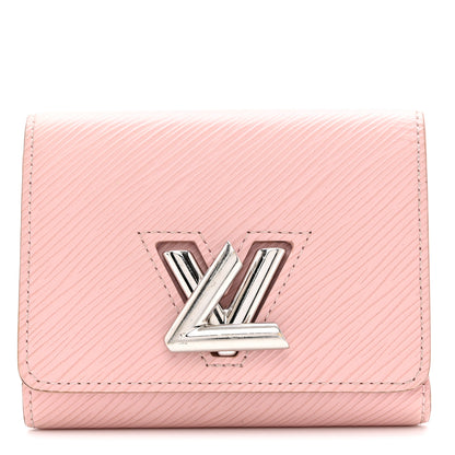 Louis Vuitton Epi Twist Compact Wallet Rose Ballerine 1 of 6