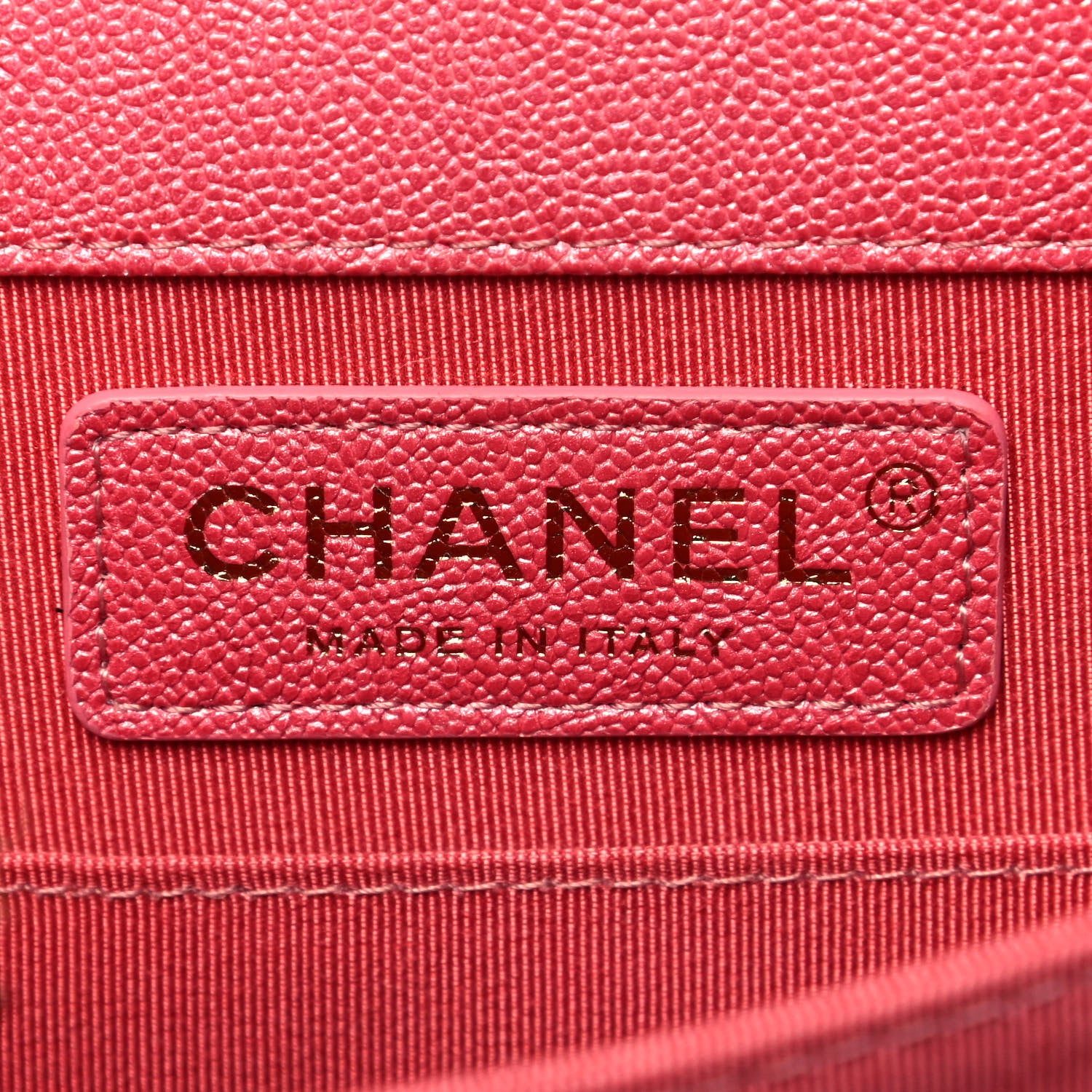 Chanel Caviar Quilted North South Boy Flap Pink 6 of 11