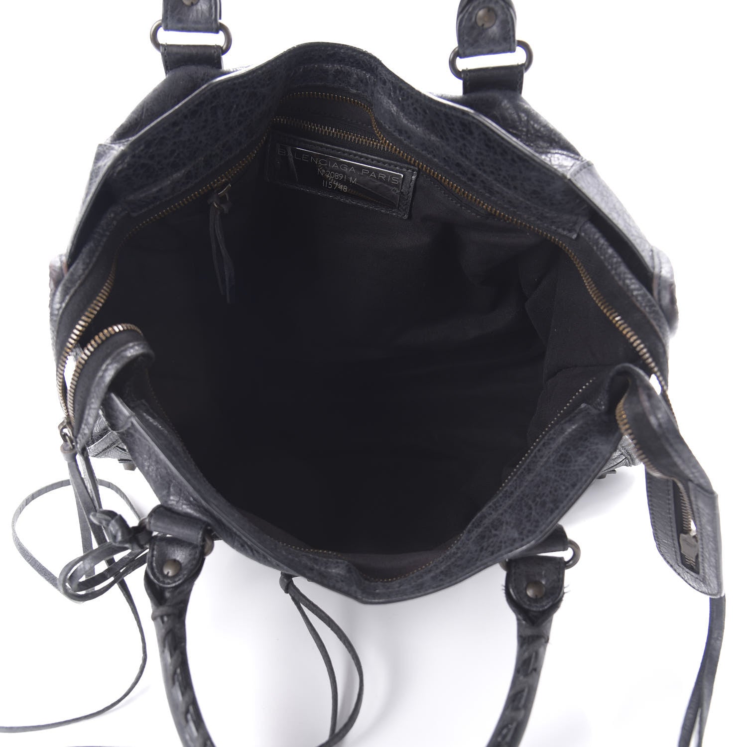 Balenciaga Agneau Classic Hardware City Black 5 of 11