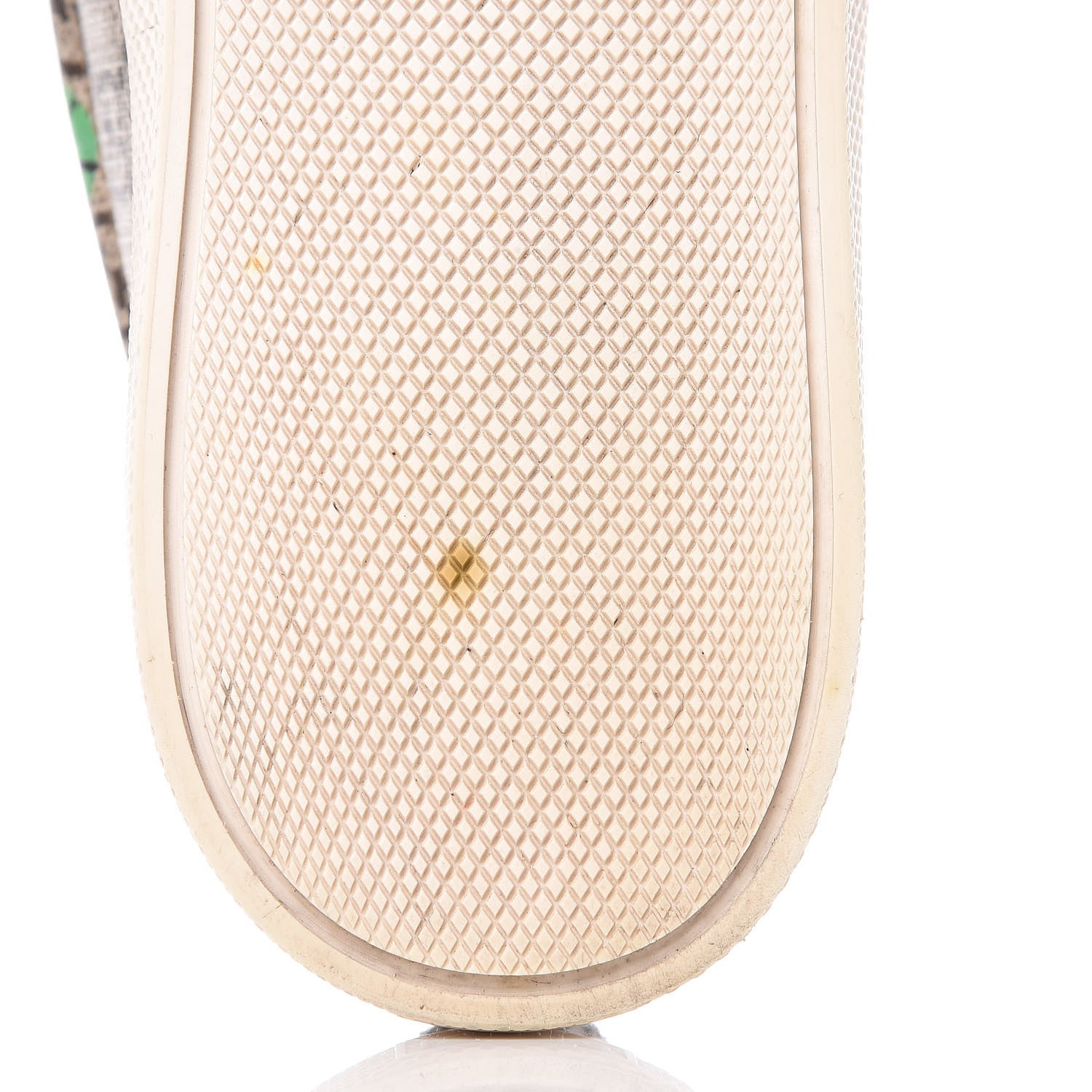 Gucci GG Supreme Monogram Bengal Mens Dublin Slip On Sneakers 8 Beige Yard 11 of 13
