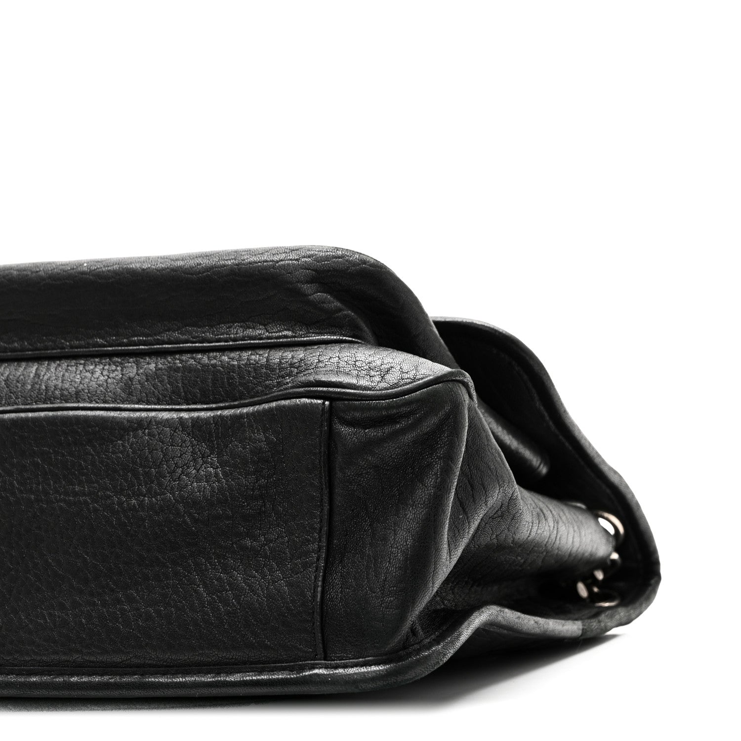 Saint Laurent Grained Lambskin Monogram Medium Niki Chain Satchel Black 10 of 10