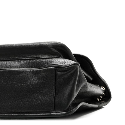 Saint Laurent Grained Lambskin Monogram Medium Niki Chain Satchel Black 10 of 10