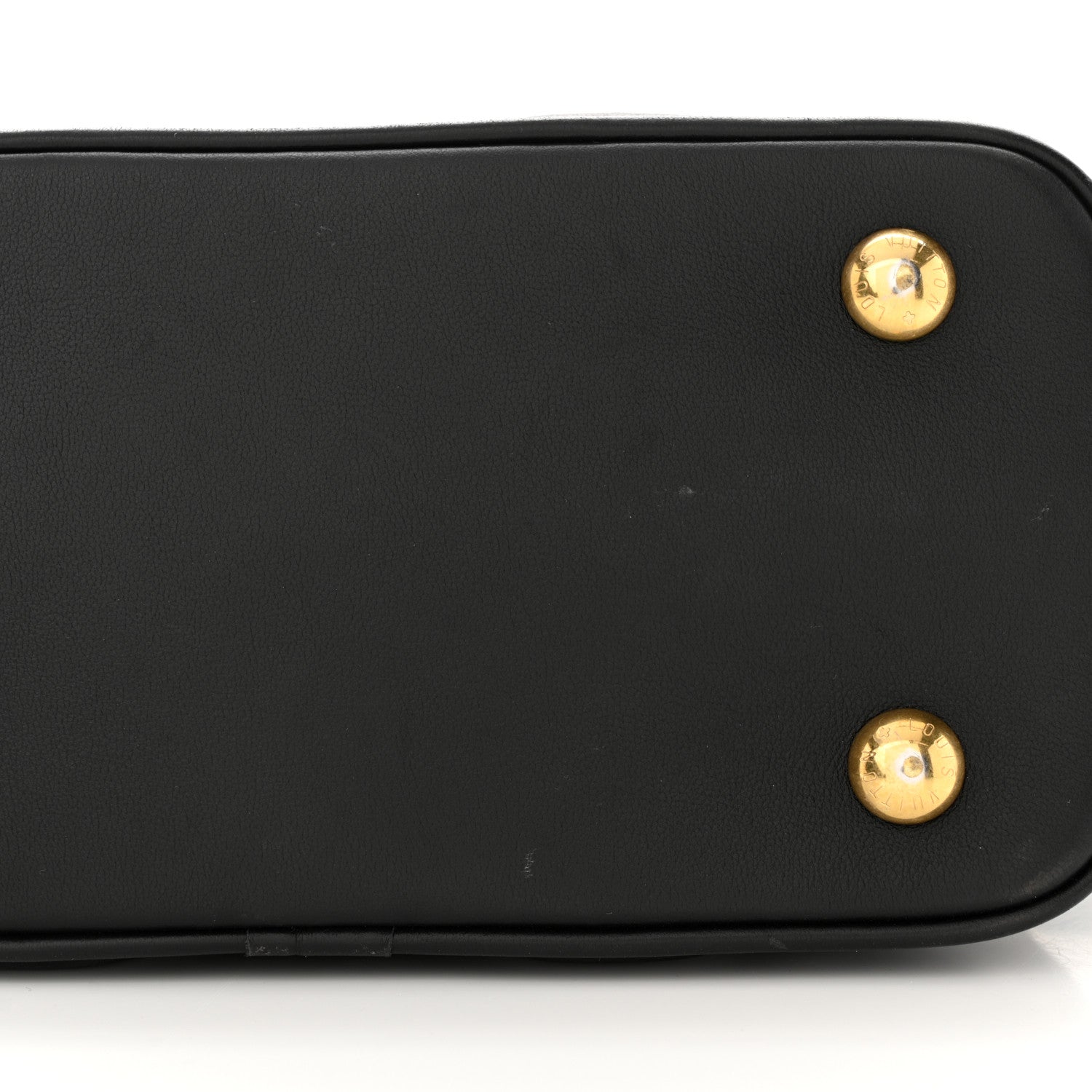 Louis Vuitton Calfskin Bubblegram Alma BB Black 12 of 13