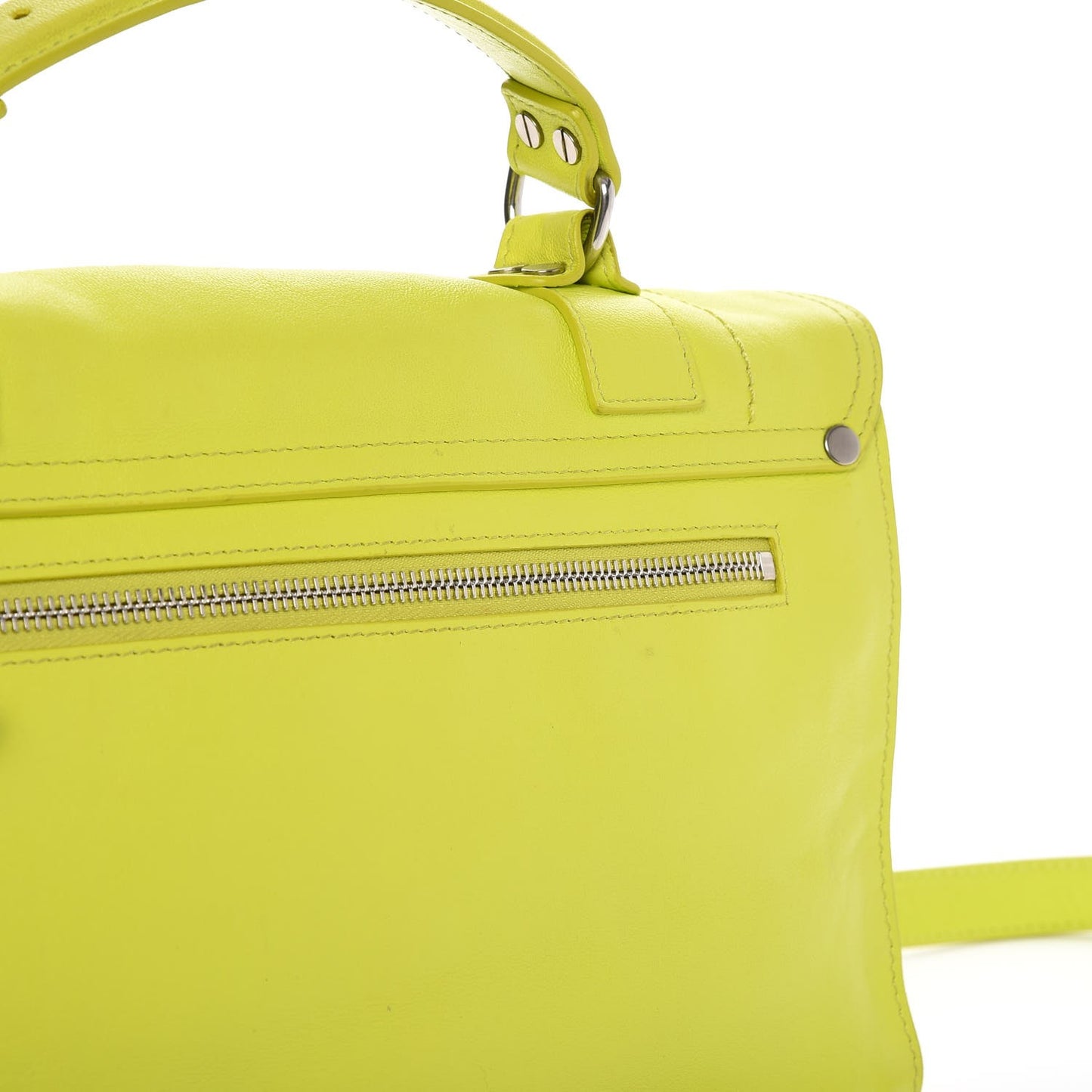 Lambskin Medium PS1 Satchel Sulfur