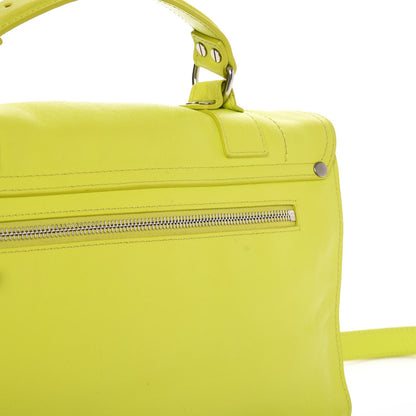 Proenza Schouler Lambskin Medium PS1 Satchel Sulfur 12 of 14