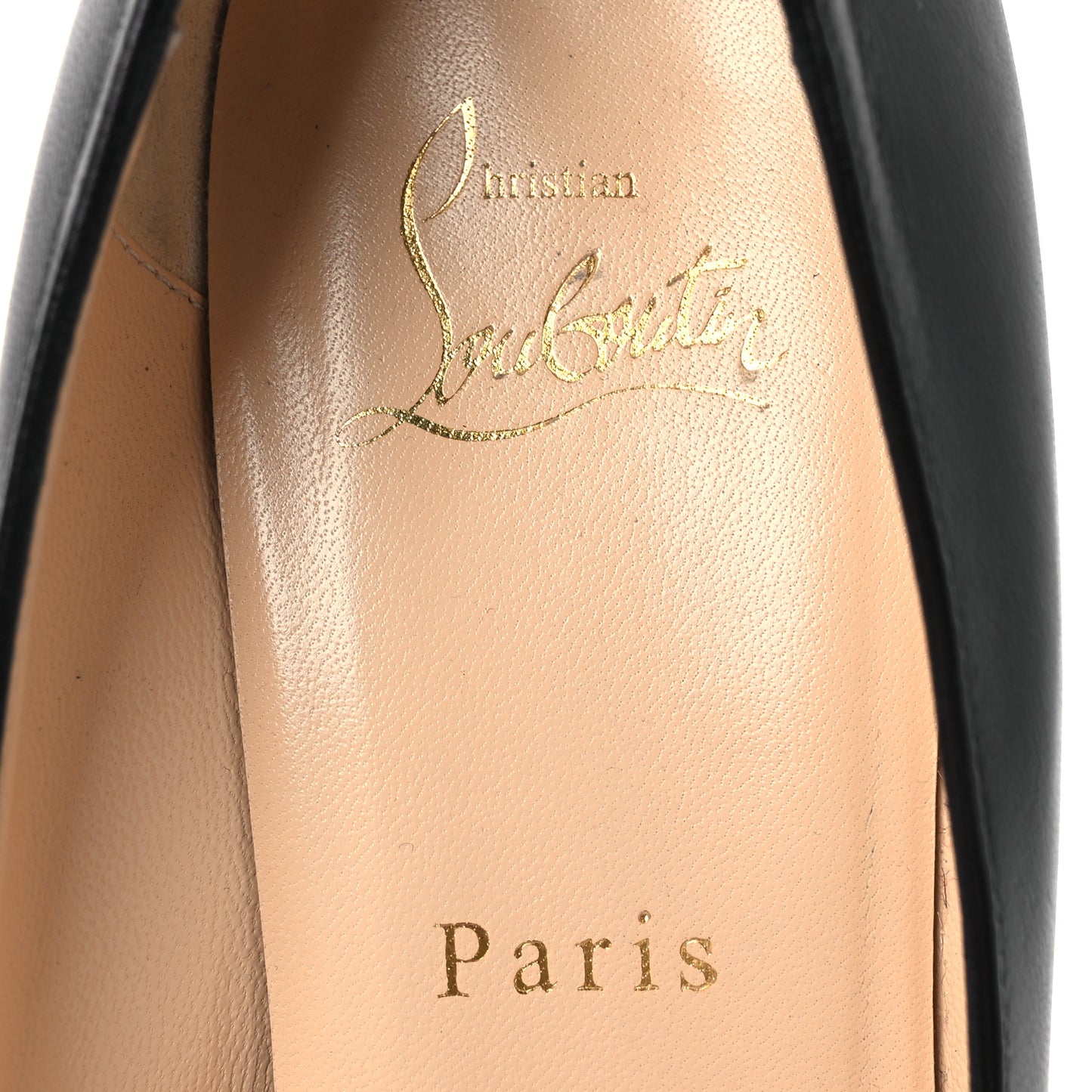Shiny Nappa Pigalle Follies 100 Pumps 38.5 Black