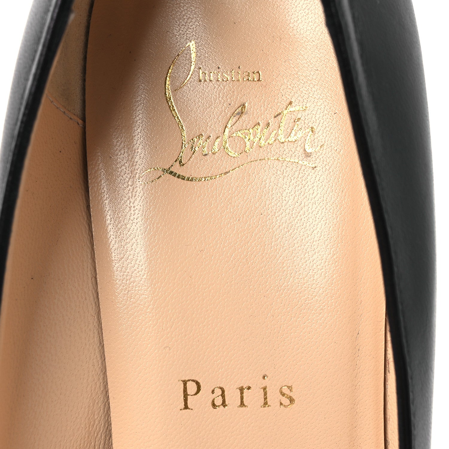 Christian Louboutin Shiny Nappa Pigalle Follies 100 Pumps 38.5 Black 9 of 12