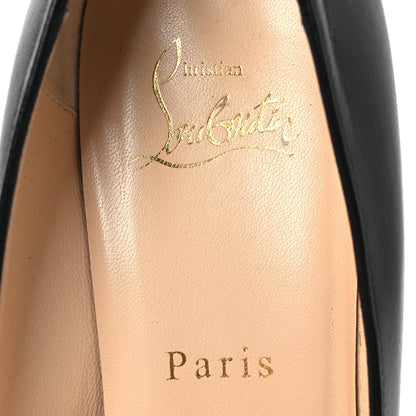 Christian Louboutin Shiny Nappa Pigalle Follies 100 Pumps 38.5 Black 9 of 12