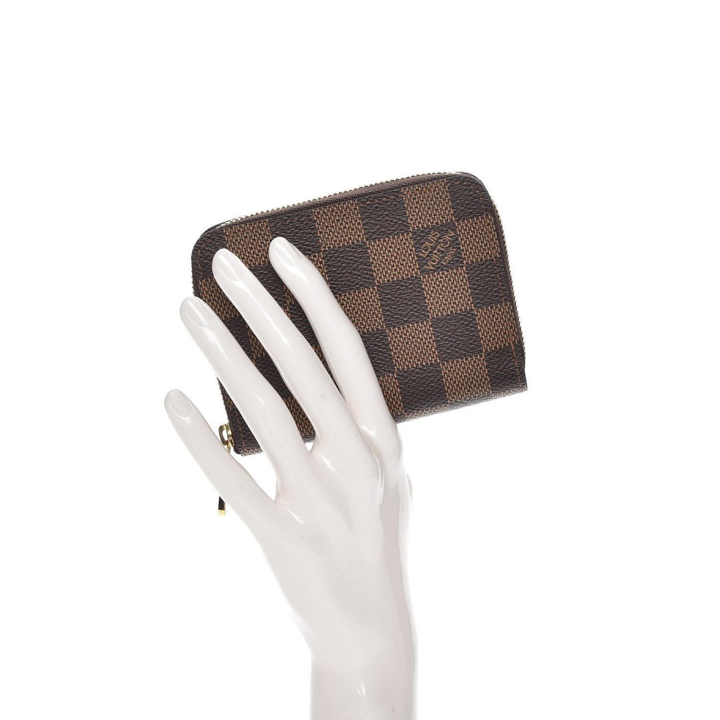 Damier Ebene Zippy Coin Purse