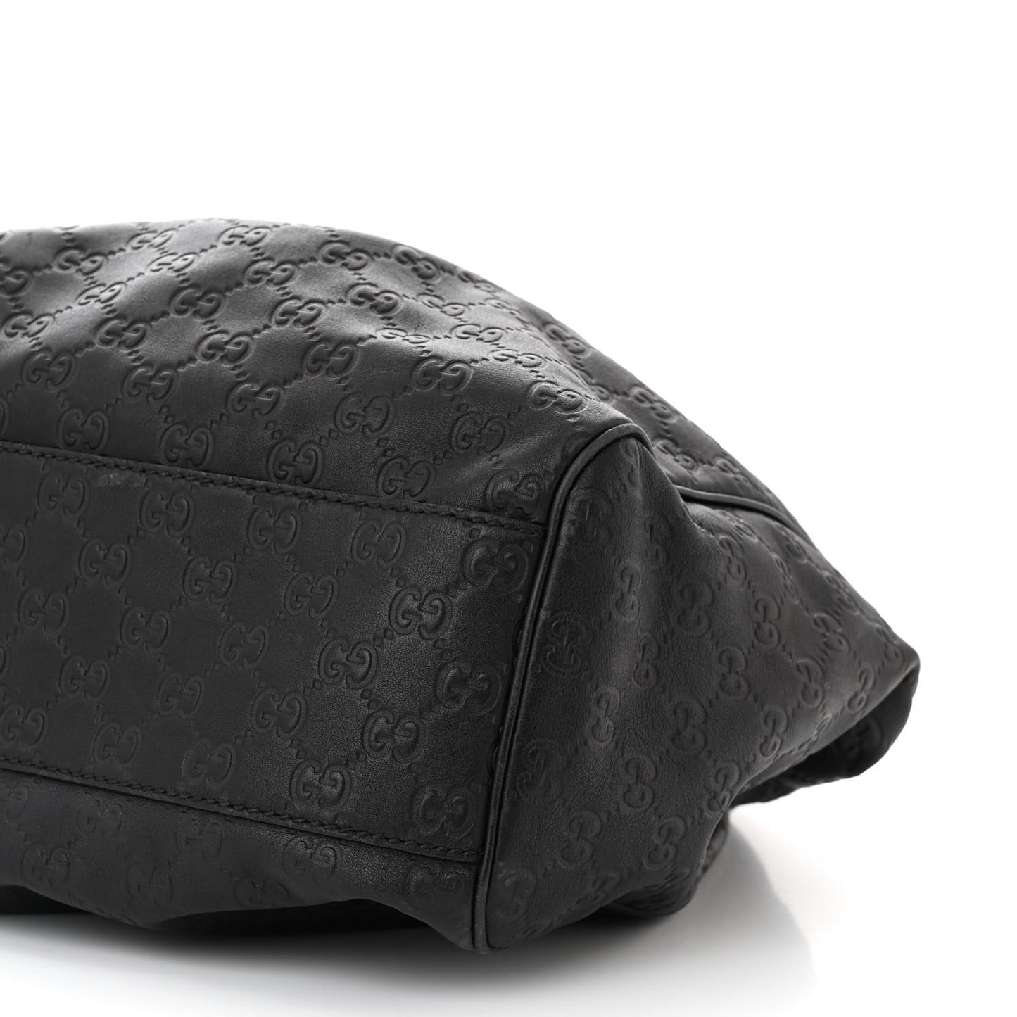 Guccissima Large Sukey Tote Black