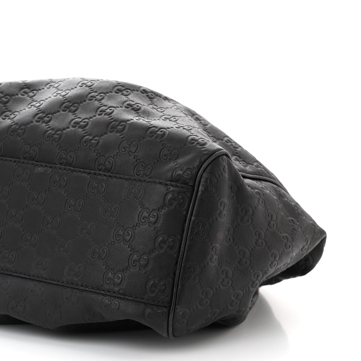 Gucci Guccissima Large Sukey Tote Black 10 of 16