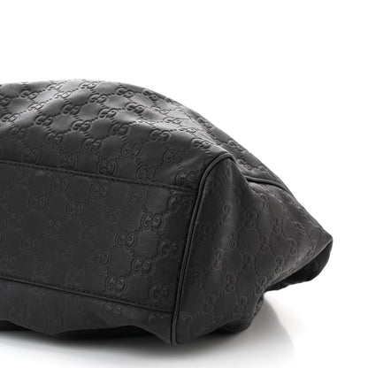 Gucci Guccissima Large Sukey Tote Black 10 of 16