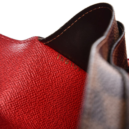 Louis Vuitton Damier Ebene Josephine Wallet Red 7 of 7