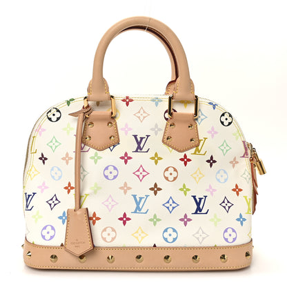 Louis Vuitton Monogram Multicolor Alma PM White 1 of 9