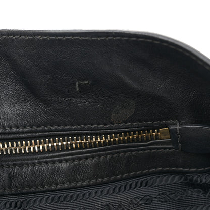 Prada Soft Calf Tote Black 11 of 14