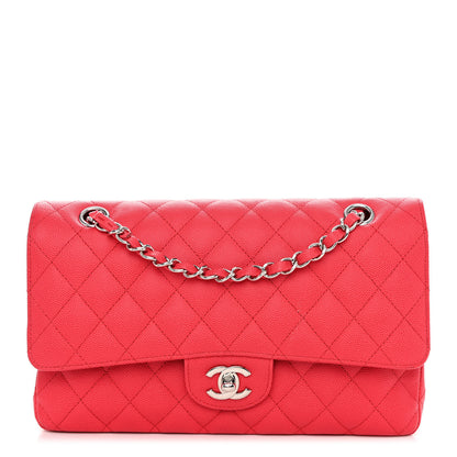 Chanel Caviar Quilted Medium Double Flap Red 1 of 10