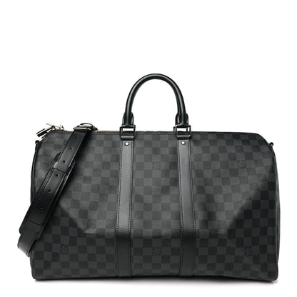 Louis Vuitton Damier Graphite Keepall Bandouliere 45 1 of 8