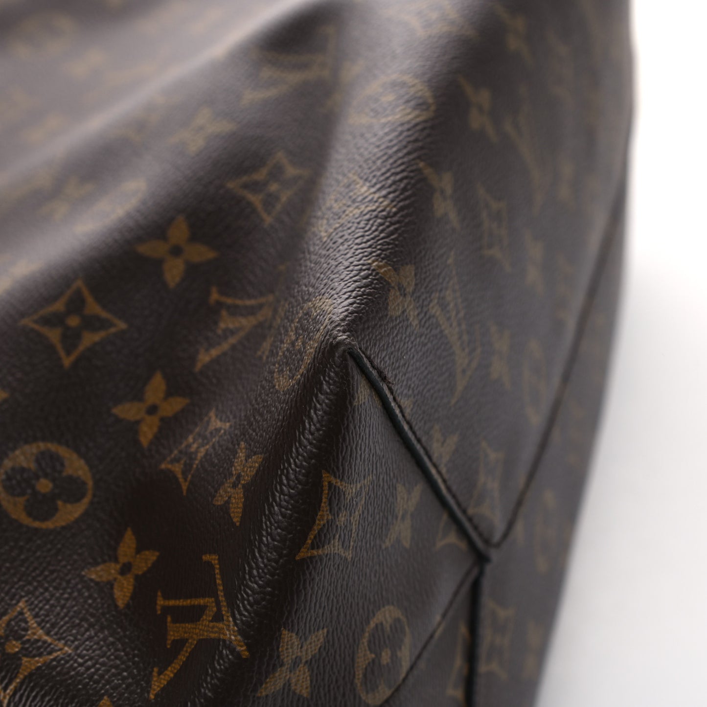 Monogram Flower Hobo Beige