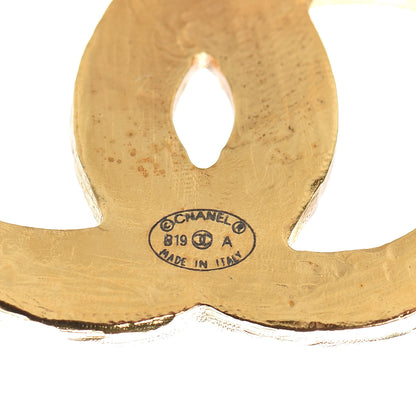 Chanel Along The Nile CC Earrings Gold Black 4 of 6