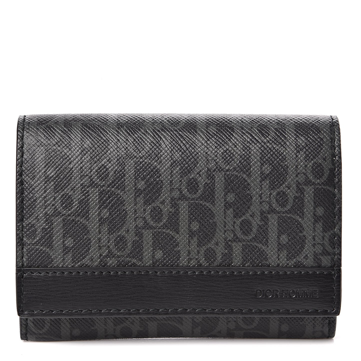 Homme Monogram Porte Cartes De Visite Grise