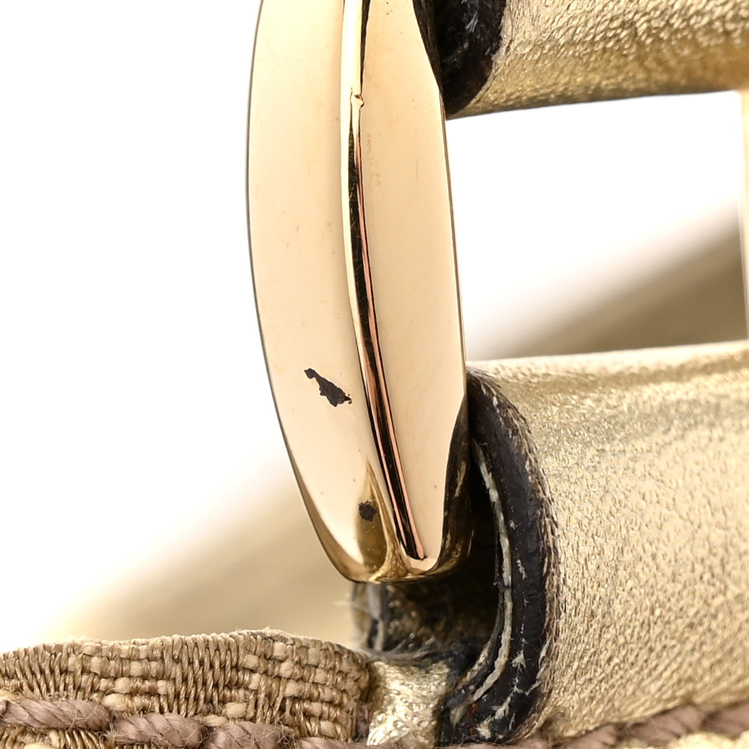 Gucci Monogram Large D Gold Hobo Metallic Gold 14 of 17