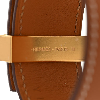 Hermes Madame Calfskin Collier de Chien CDC 24 Bracelet T2 Gold 4 of 7