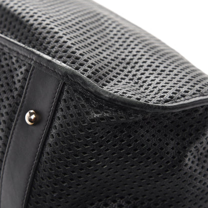 Chanel Calfskin Perforated Up In The Air Tote Black 9 of 11