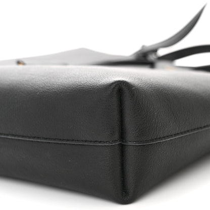 Saint Laurent Calfskin Toy Shopping Tote Black 10 of 10