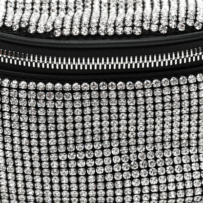 Alexander Wang Rhinestone Mesh Mini Attica Belt Bag Black 9 of 12