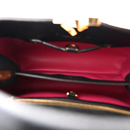 Louis Vuitton Taurillon Capucines BB Black 5 of 10