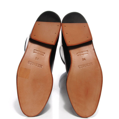 Hermes Box Jumping Boots 36 Black 5 of 8