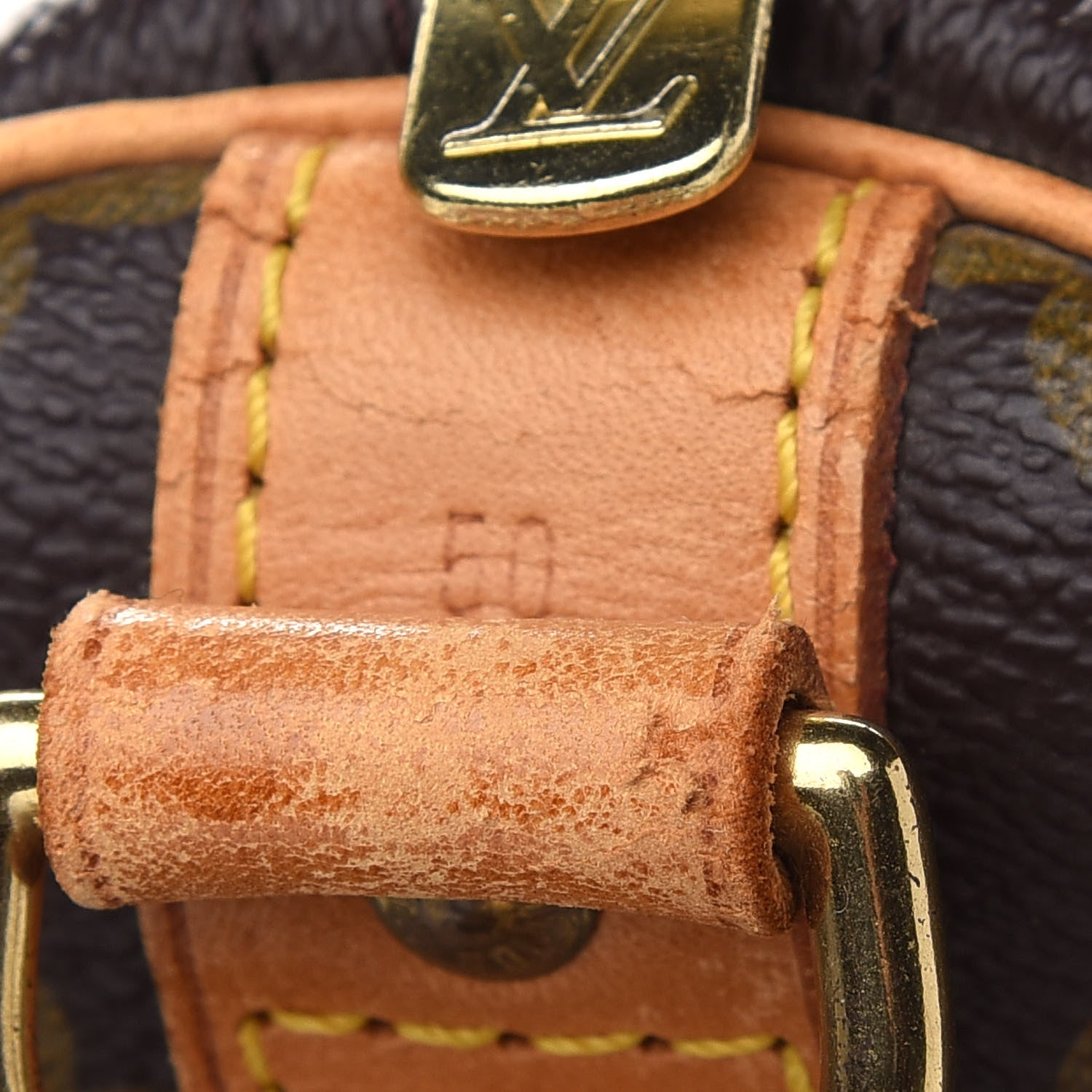 Louis Vuitton Monogram Keepall Bandouliere 50 8 of 13
