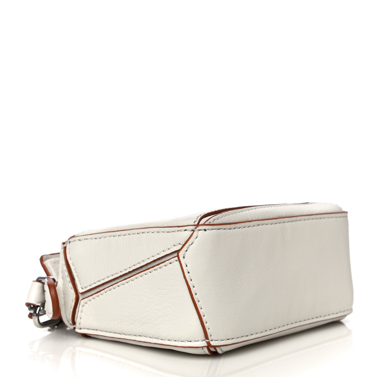 Loewe Calfskin Nano Puzzle Bag White 4 of 10