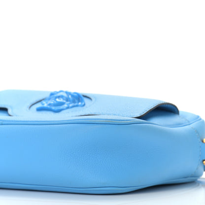 Versace Grained Calfskin Medusa Camera Bag Blue 9 of 12