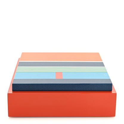 Hermes Lacquered Wood Theoreme H Vibration Box 1 of 10