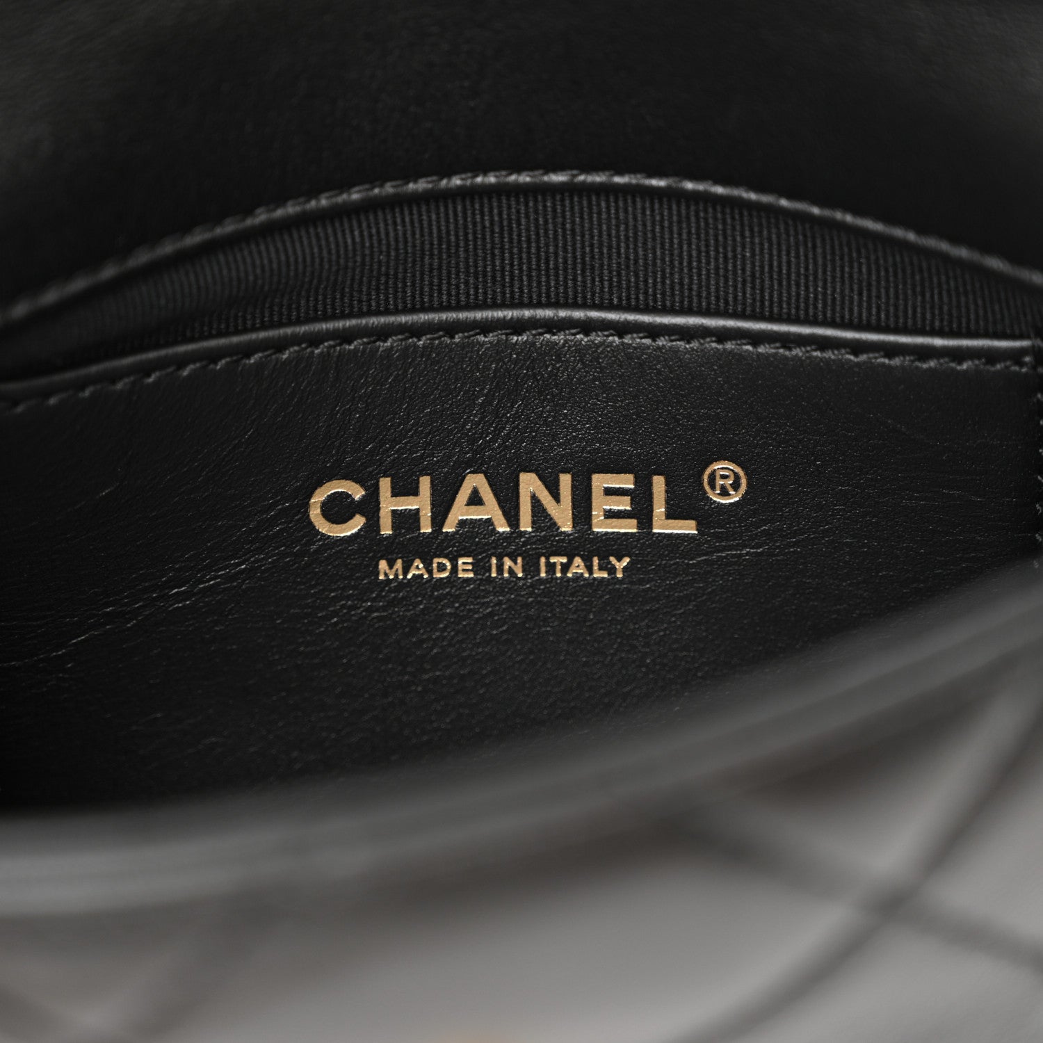 Chanel Lambskin Quilted Mini Flap CC Links Flap Black 6 of 11