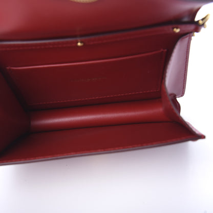 Dolce & Gabbana Smooth Calfskin Small Devotion Envelope Top Handle Bag Red 4 of 9