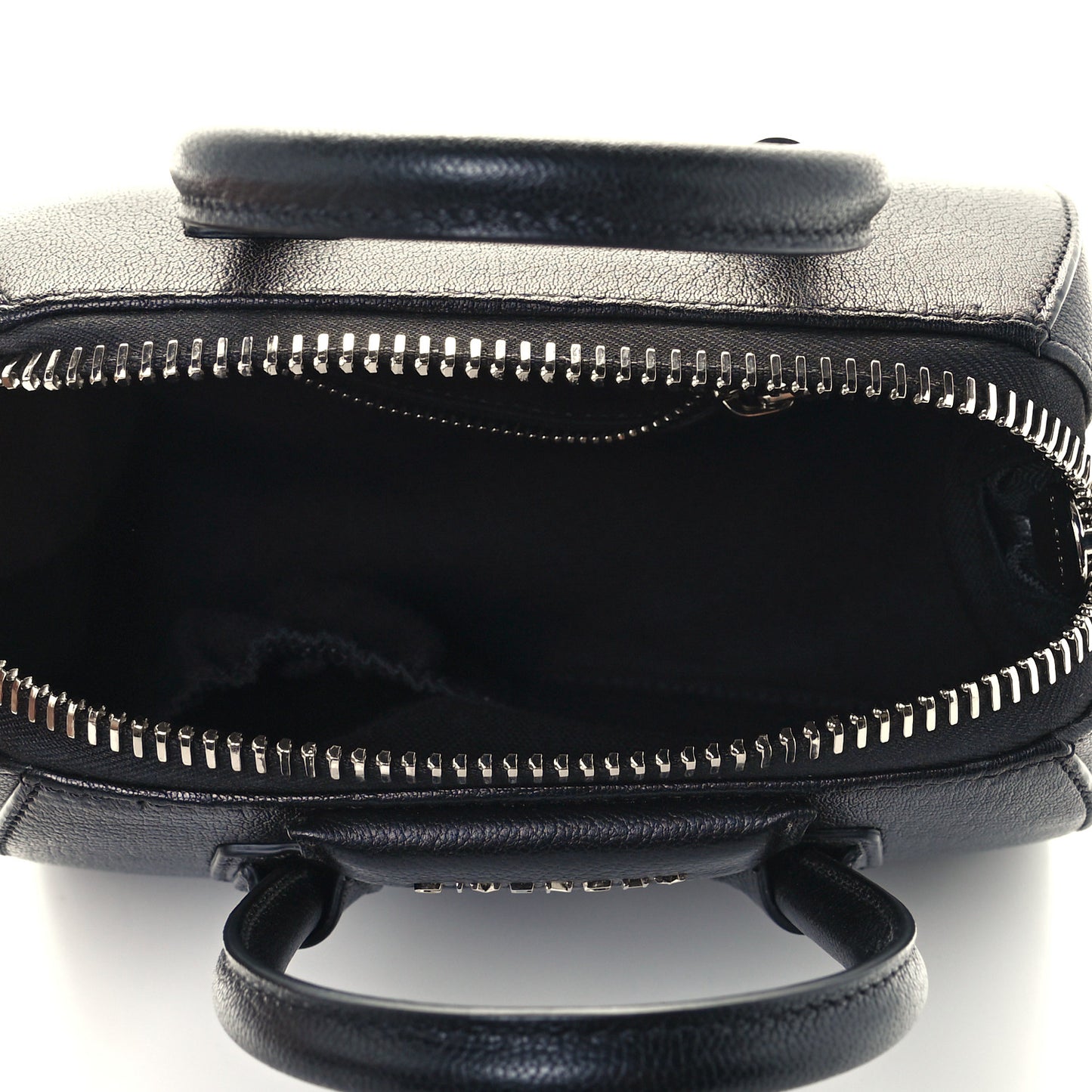 Sugar Goatskin Mini Antigona Black