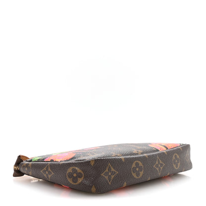 Louis Vuitton Monogram Roses Pochette Accessories 4 of 11