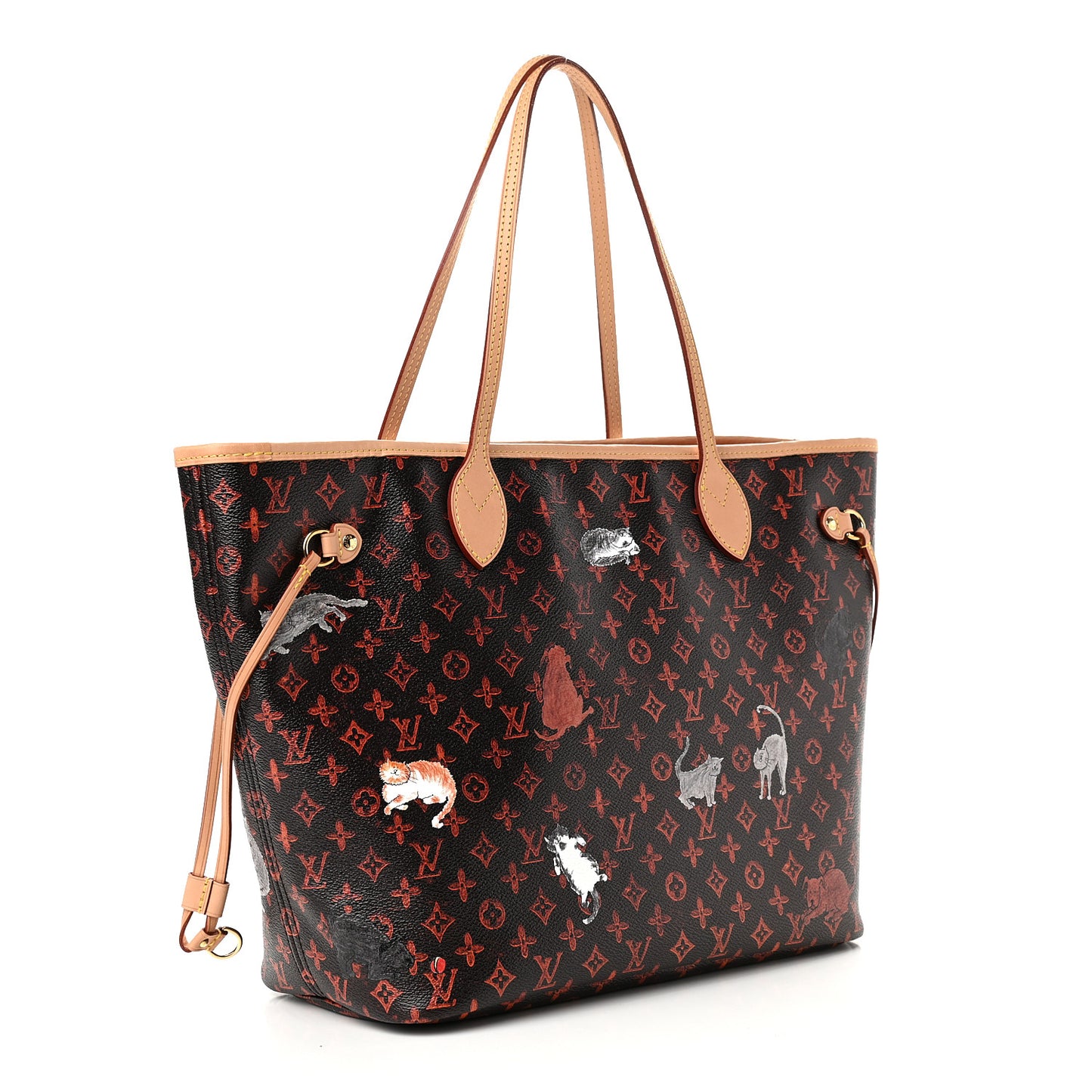 Catogram Neverfull MM Marron