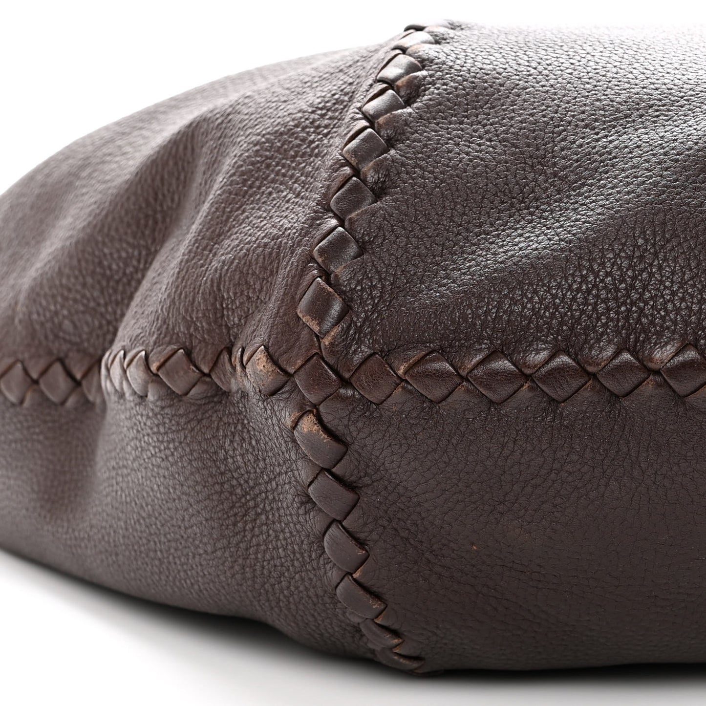 Cervo Deerskin Large Hobo Ebano