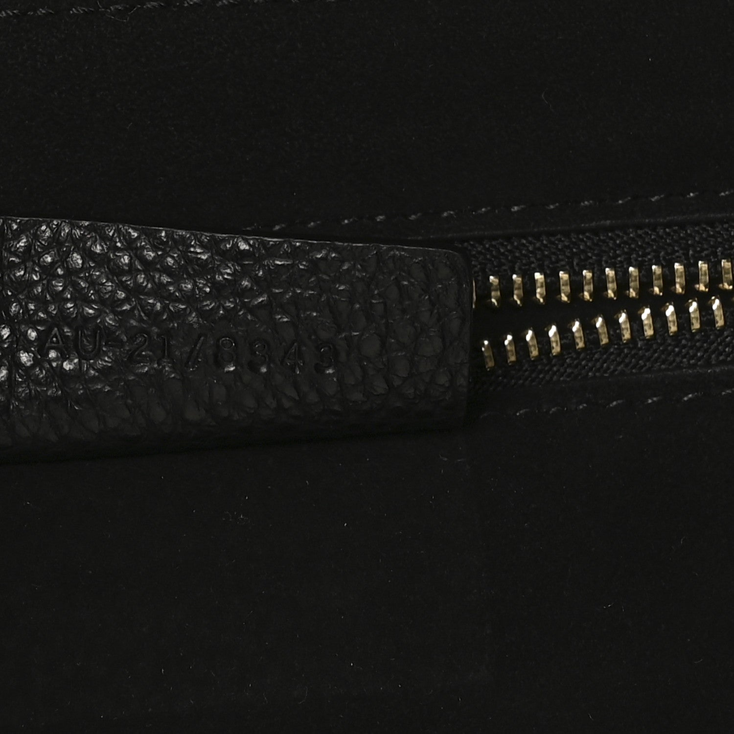Salvatore Ferragamo Hammered Calfskin Firenze East West Tote Bag Black 7 of 10