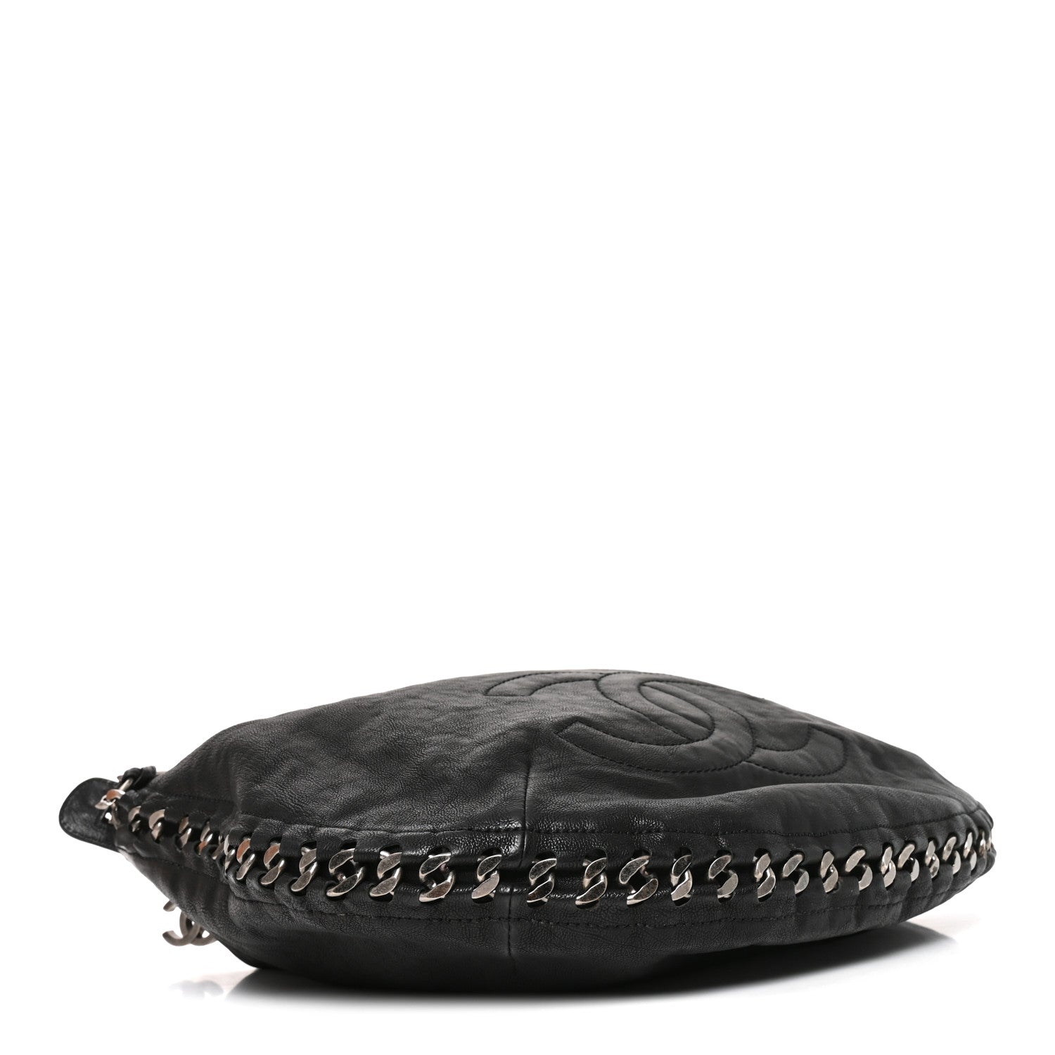 Chanel Calfskin Modern Chain Hobo Black 4 of 10