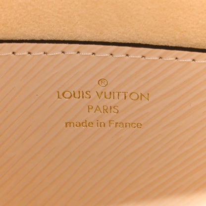 Louis Vuitton Epi Twist Monogram Flower Chain Shoulder Bag MM Quartz White 6 of 10