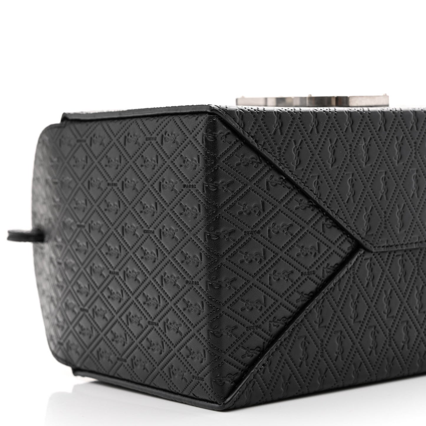 Calfskin Monogram Take Away Box Black